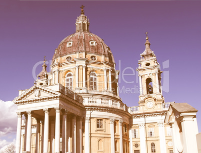 Basilica di Superga, Turin vintage