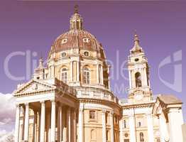 Basilica di Superga, Turin vintage