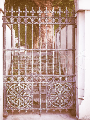 Old gate vintage