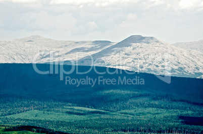 Mountain Ural range Kvarkush 1