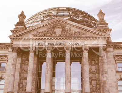 Berlin Reichstag vintage