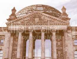 Berlin Reichstag vintage