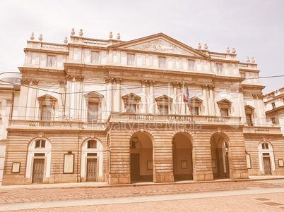 Teatro alla Scala, Milan vintage