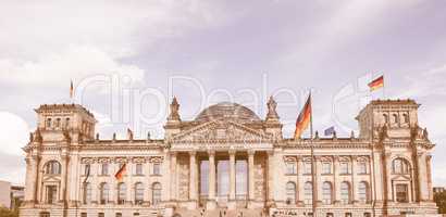 Reichstag in Berlin vintage