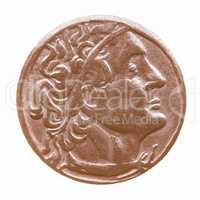 Coin isolated vintage