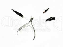 nail Nipper and eyeliners