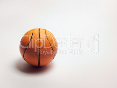 souvenir small basketball ball on paper back