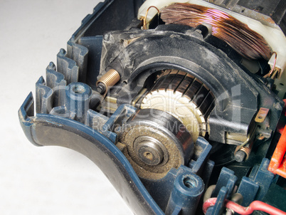 electromotor closeup