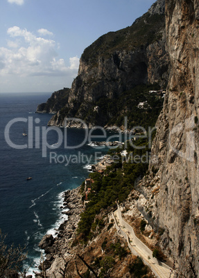 Faraglioni di Mezzo, Capri island - Italy