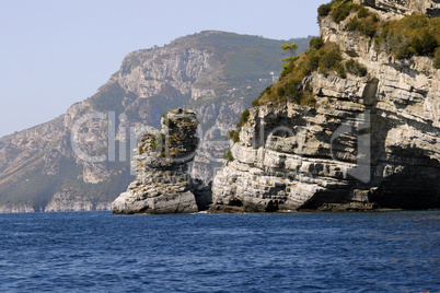view of the capri coast