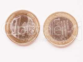 Dutch 1 Euro coin vintage