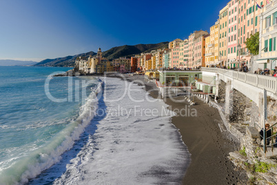 The coast of Camogli