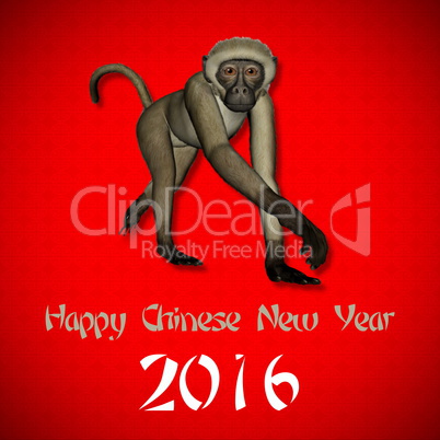 Happy New Chinese monkey Year, 2016