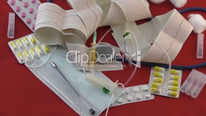 Electrocardiogram of the heart