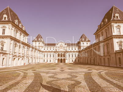 Castello del Valentino in Turin vintage