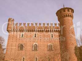 Castello Medievale, Turin, Italy vintage
