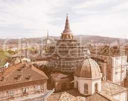 Holy Shroud chapel in Turin vintage