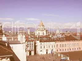 Piazza Castello, Turin vintage