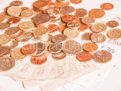 British Pound vintage British Pound vintage
