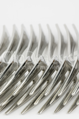 Metal forks.