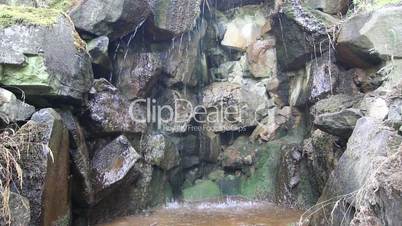 Spring of mineral water