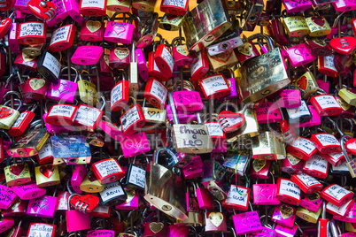 Love Padlocks in Verona