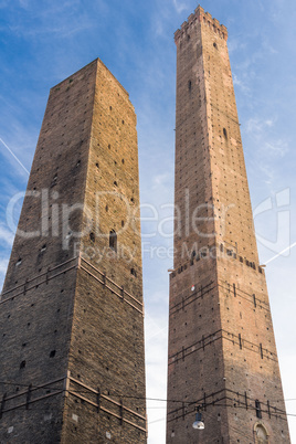 The two towers of Bologna