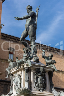 Fountain of Neptune, symbol of Bologna