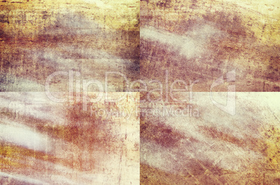 Orange colored grunge texture backgrounds
