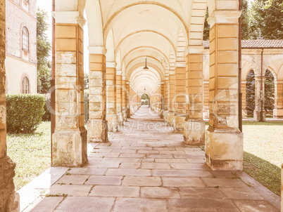 La Certosa in Collegno vintage