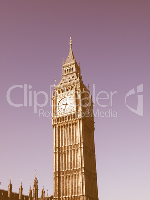 Big Ben London vintage