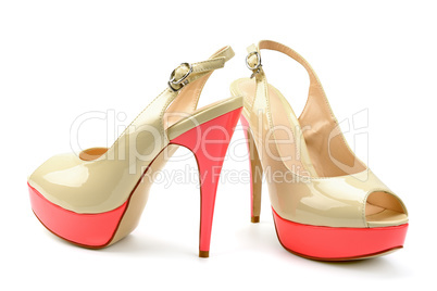 shoes isolated on a white background