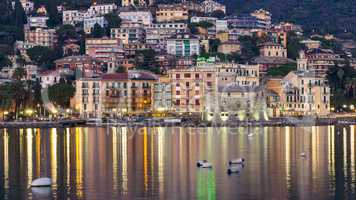 Nightview of Rapallo