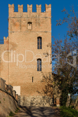 Tower of the Abbazia di Monteveglio