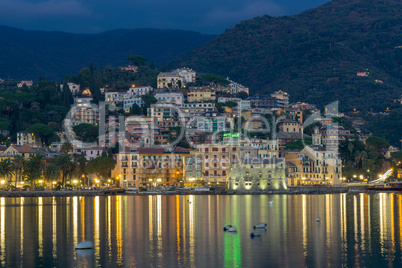 Nightview of Rapallo