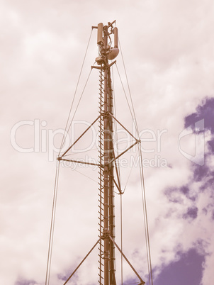 Communication tower vintage