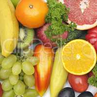 fresh fruits and vegetables