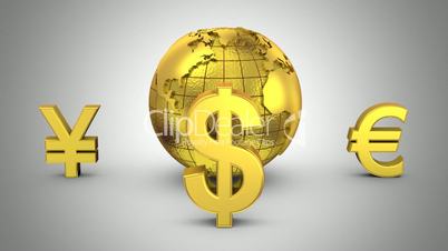 World Currencies Rotate Around the Earth