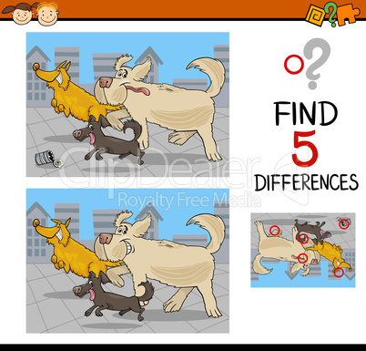 differences educational game
