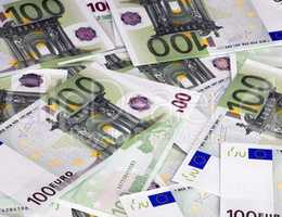 europe euros banknote of hundreds