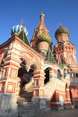 blessed  Basil cathedral at day