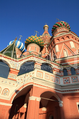 blessed Basil cathedral at day blessed Basil cathedral at day