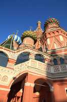 blessed  Basil cathedral at day