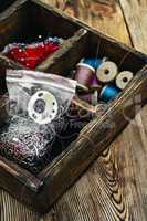 Outdated sewing kit