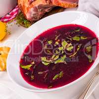 beet green soup