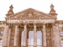 Berlin Reichstag vintage