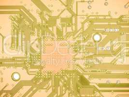 Printed circuit background vintage