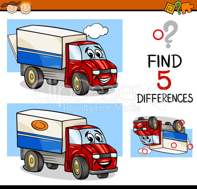 task of finding differences