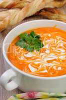 Pumpkin  soup puree