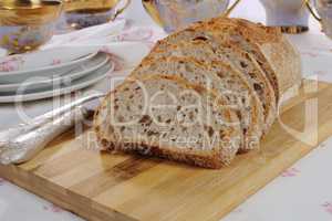 oat bread slices